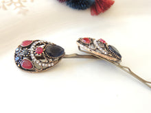 Antique Blue Red