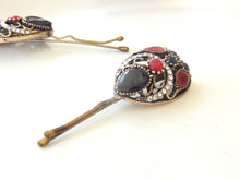 Antique Blue Red