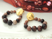 Lovely Circle Hanging earrings