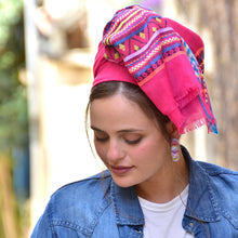 Fuchsia Dream Headscarf