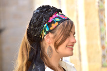 ADORA Black Floral Headband