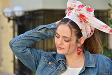 Amazing Floral White Red