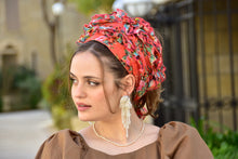 Blue Wild Headwrap