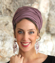 Purple Stretched Satin Sinar