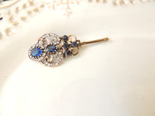 Blue Vintage Antique Style