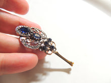 Blue Vintage Antique Style