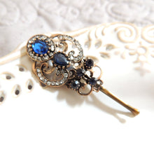 Blue Vintage Antique Style