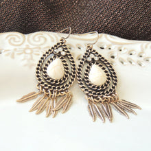 Stunning White Tassel