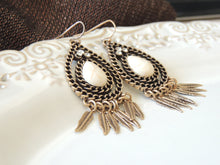 Stunning White Tassel