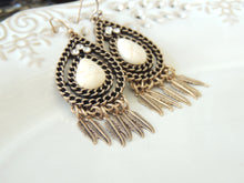 Stunning White Tassel