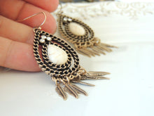Stunning White Tassel