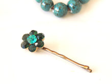 Turqoise Shiny Hair Pin