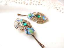 Antique Style Blue Green