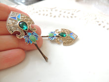 Antique Style Blue Green