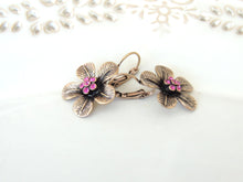 Antique Flower Earrings
