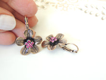 Antique Flower Earrings