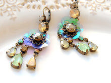 Stunning Flower Dangle Earrings