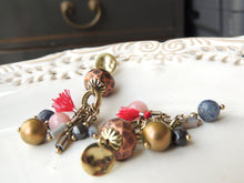 Unique Colorful Antique Dangle Earrings