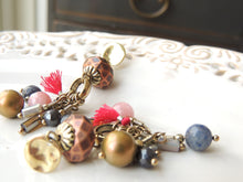 Unique Colorful Antique Dangle Earrings