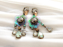 Stunning Flower Dangle Earrings
