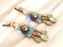 Stunning Flower Dangle Earrings