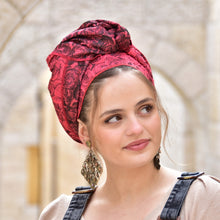 Fuchsia Splendor Headscarf