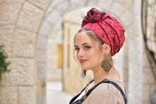 Fuchsia Splendor Headscarf