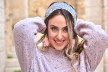 Stunning Grey Lace Headband