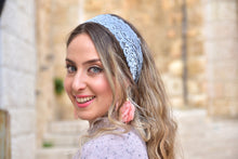 Stunning Grey Lace Headband