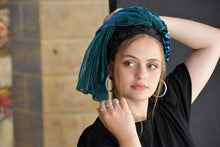 Turquoise Treasure Tichel