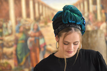 Turquoise Treasure Tichel