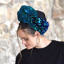 Turquoise Treasure Tichel