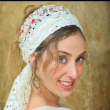 WHITE WISTERIA Headband