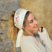 WHITE WISTERIA Headband