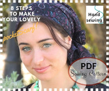 Two Sewing Patterns PocketScarf Tichel