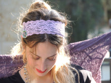 Lilac Lace Headband