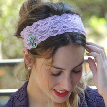 Lilac Lace Headband