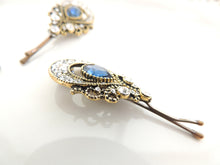 Blue Shiny Hair Pin