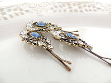Blue Shiny Hair Pin