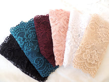 Black Stretchy Lace Headband