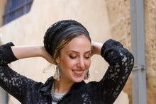 Midnight Black Tichel