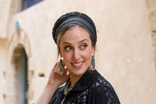 Midnight Black Tichel