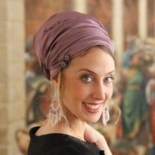 Purple Stretched Satin Sinar