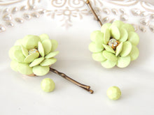 Apple Green Hair Pin