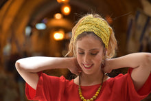 Yellow Lace Headband