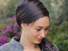 Brown Stretched Satin Sinar