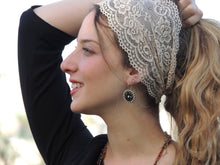 Cream Lace Headband