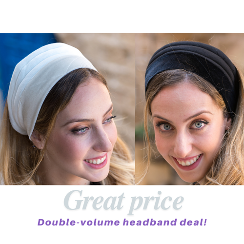 Two Volume & Non-Slip Headbands