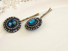 Blue Vintage Antique Style