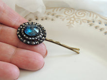 Blue Vintage Antique Style